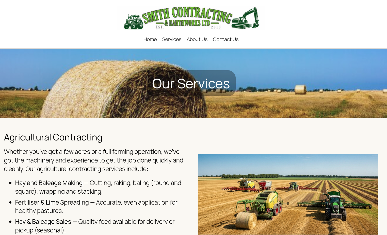 Smith Contracting & Earthworks Ltd
